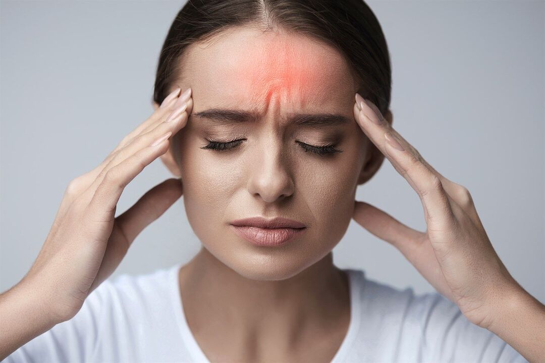 Maux de tête avec ostéochondrose cervicale